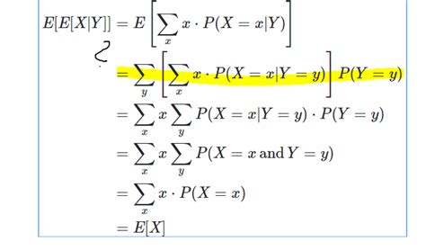 law of total expectation|gesetz der iterierten erwartungen.